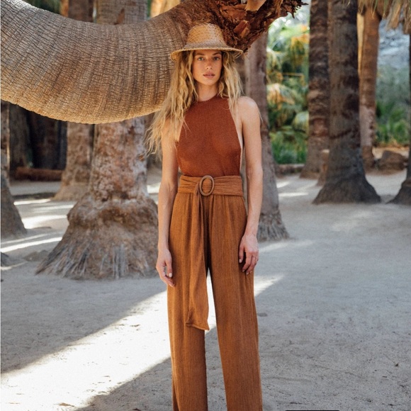Savannah Morrow Rubina Top in terracotta - Picture 3 of 5